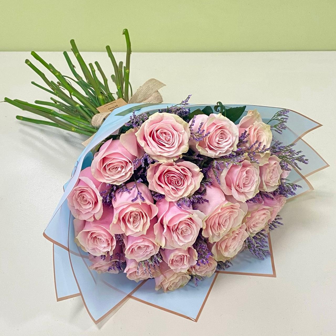 Bouquete Rosas & Limonium
