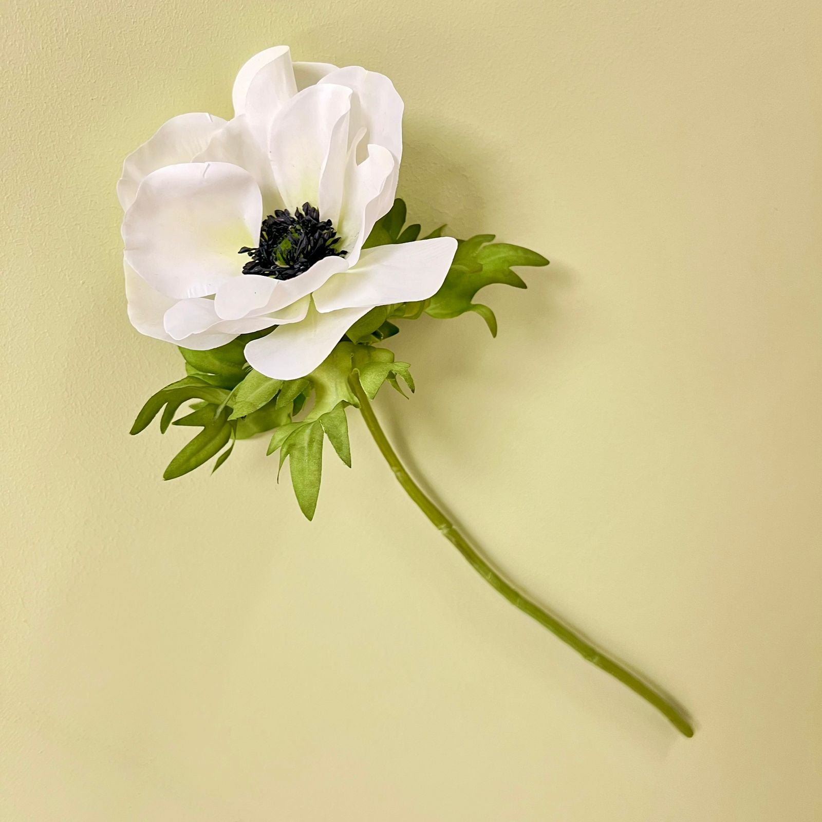 Anémona Blanca Artificial 1 Vara