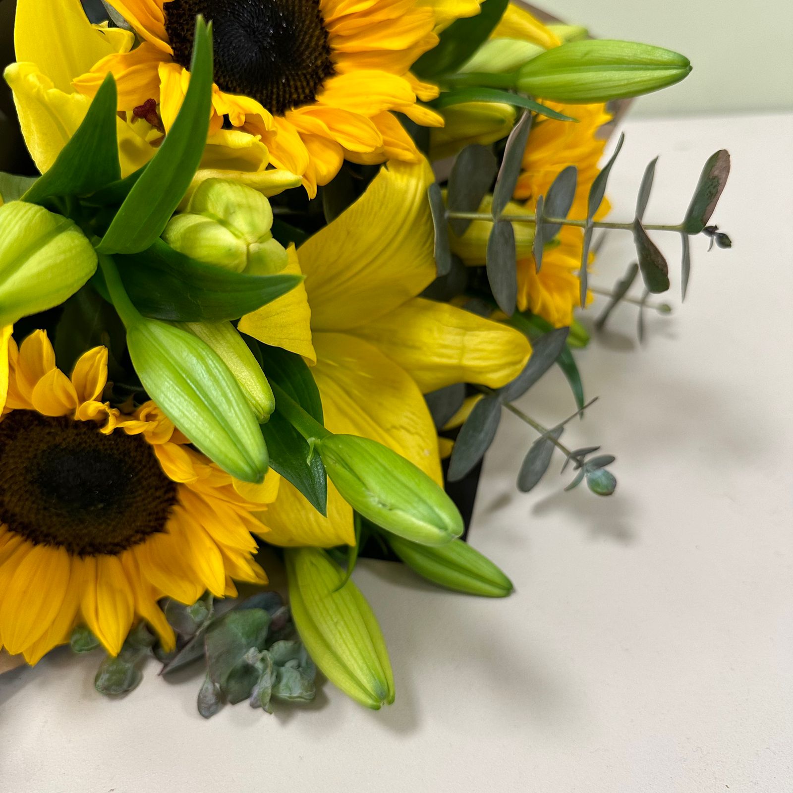 Girasoles & Lilium Amarillos | Otoño